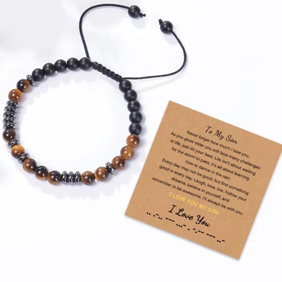 Hematite and Tigers eye bracelets - Picture 5 of 8